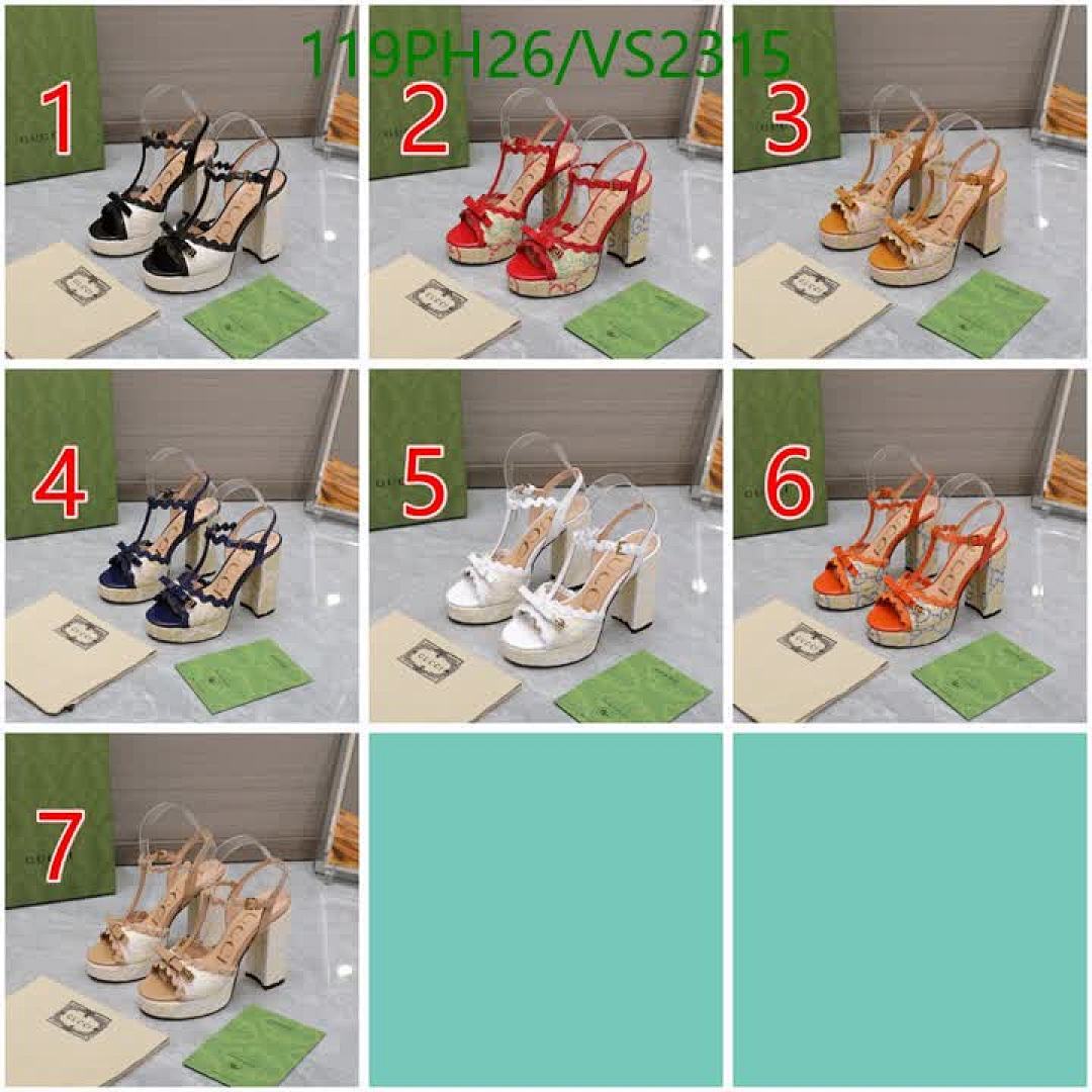 Gucci-Women Shoes Code: VS2315 $: 119USD