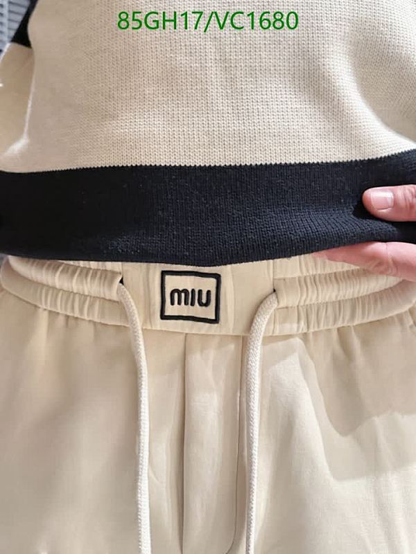 Miu Miu-Clothing Code: VC1680 $: 85USD