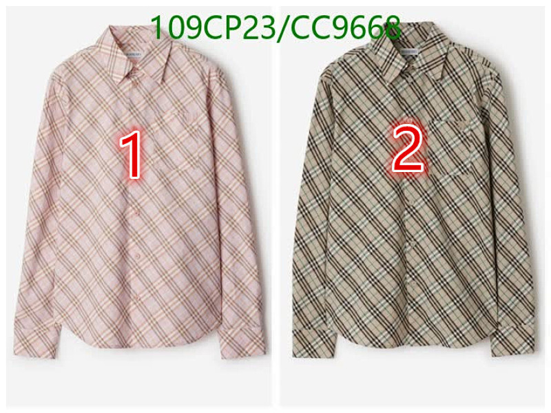 Burberry-Clothing Code: CC9668 $: 109USD