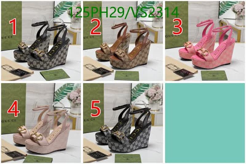 Gucci-Women Shoes Code: VS2314 $: 125USD