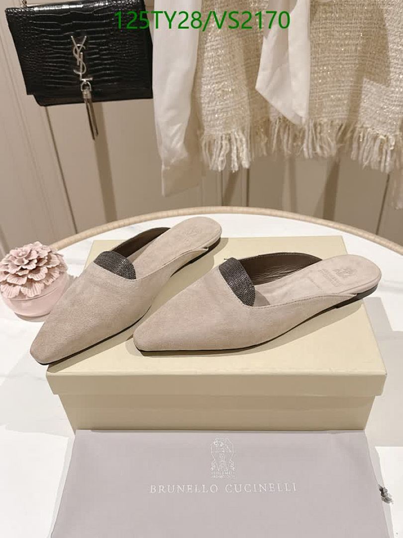 Brunello Cucinelli-Women Shoes Code: VS2170 $: 125USD