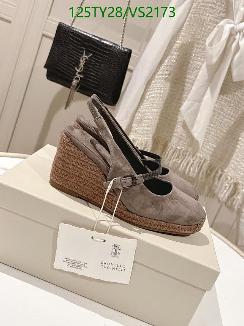 Brunello Cucinelli-Women Shoes Code: VS2173 $: 125USD