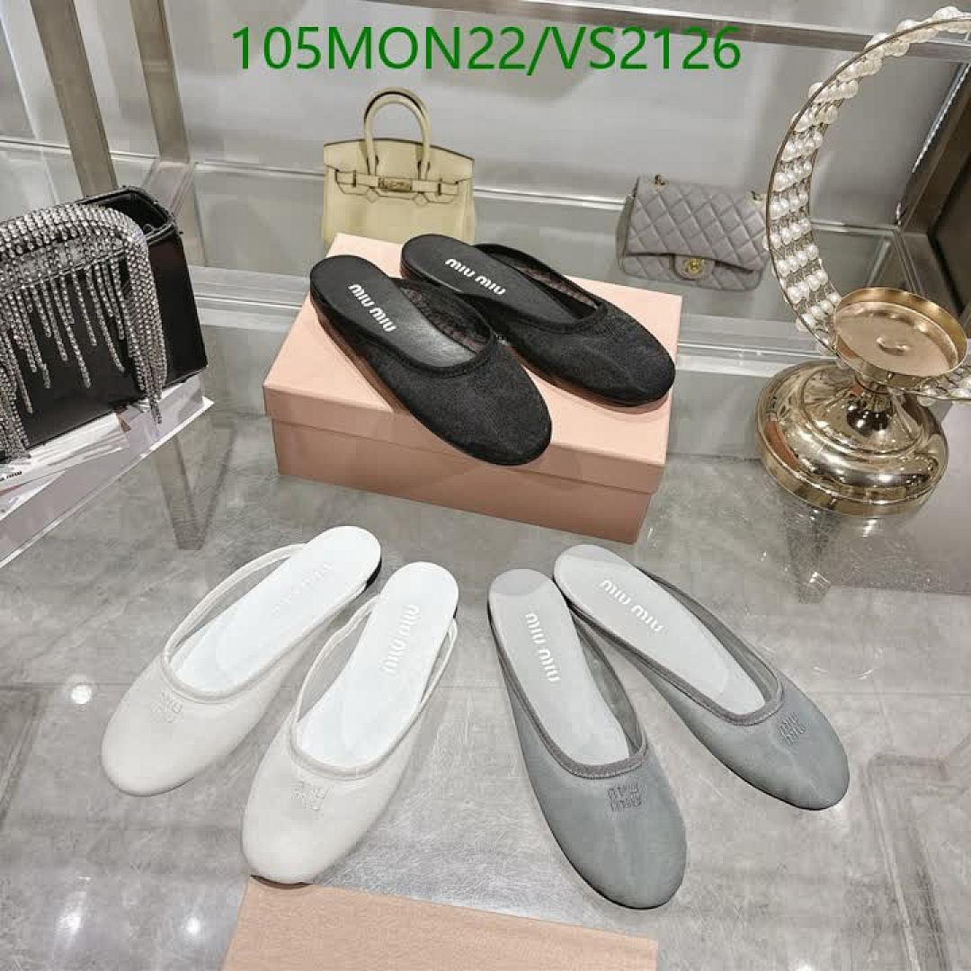 Miu Miu-Women Shoes Code: VS2126 $: 105USD