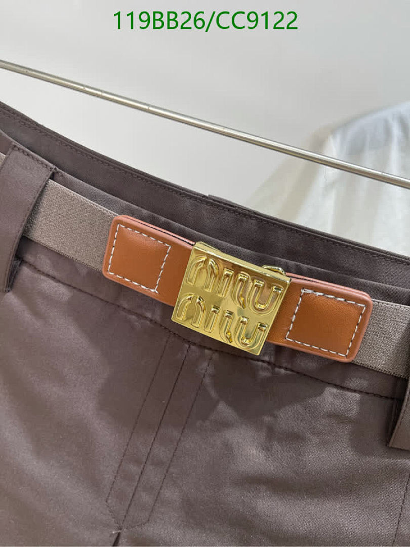 Miu Miu-Clothing Code: CC9122 $: 119USD