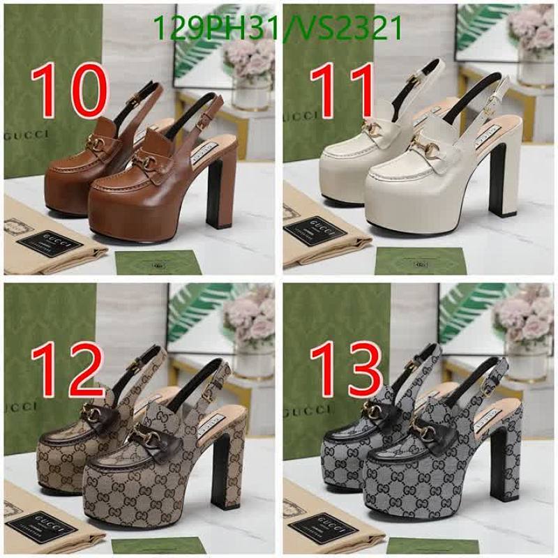 Gucci-Women Shoes Code: VS2321 $: 129USD