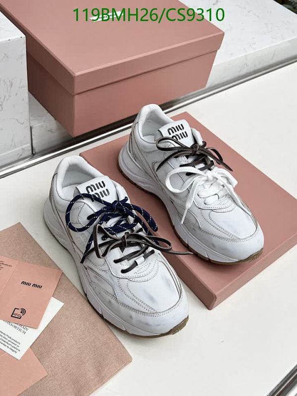 Miu Miu-Women Shoes Code: CS9310 $: 119USD