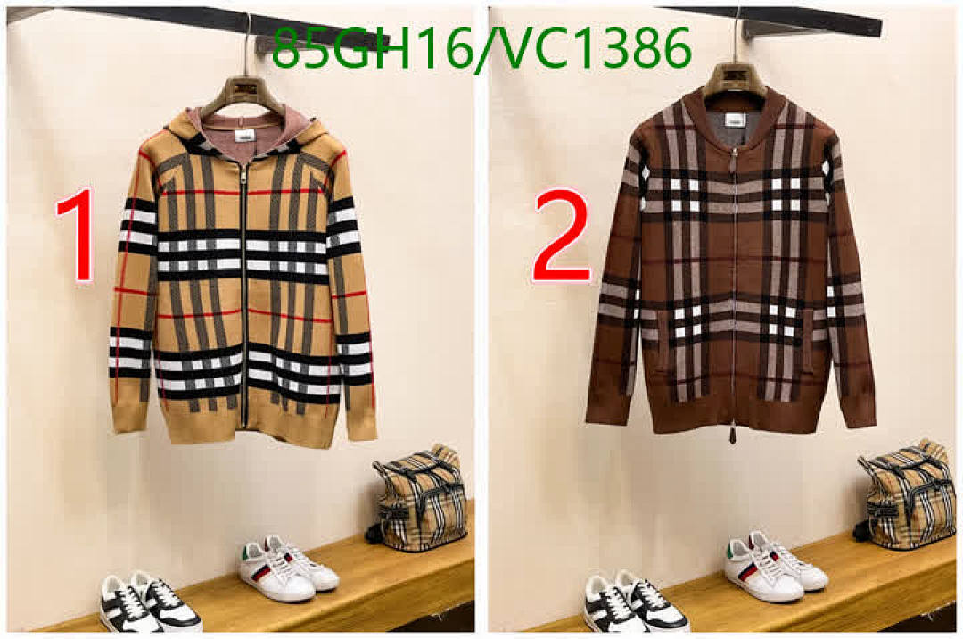 Burberry-Clothing Code: VC1386 $: 85USD