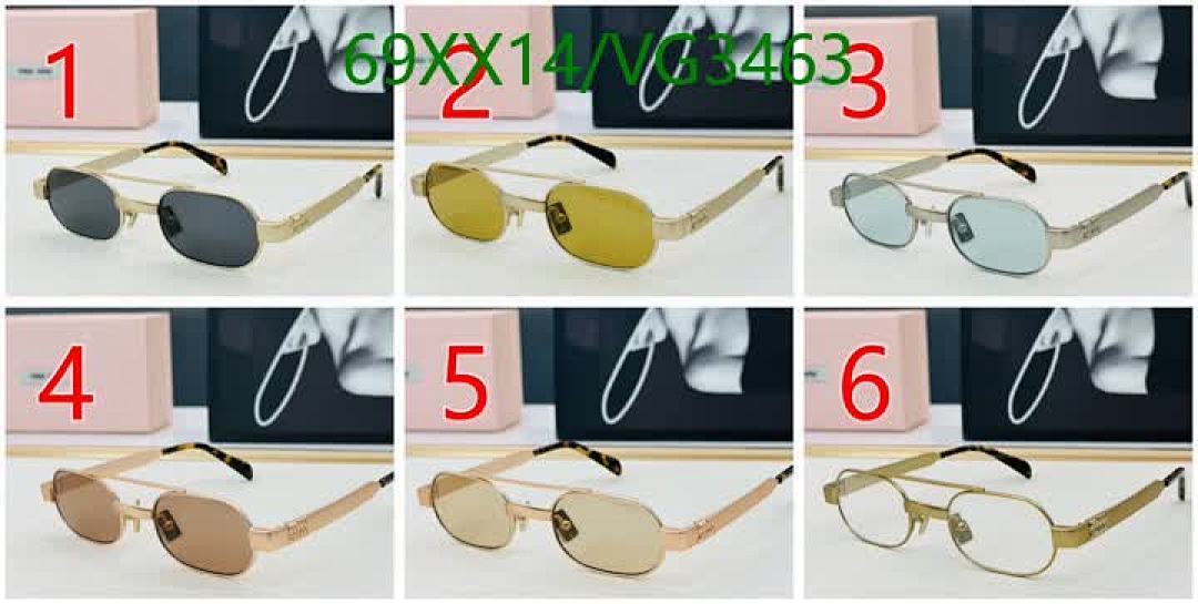 Miu Miu-Glasses Code: VG3463 $: 69USD