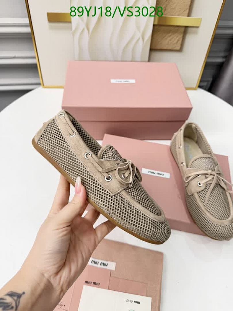 Miu Miu-Women Shoes Code: VS3028 $: 89USD
