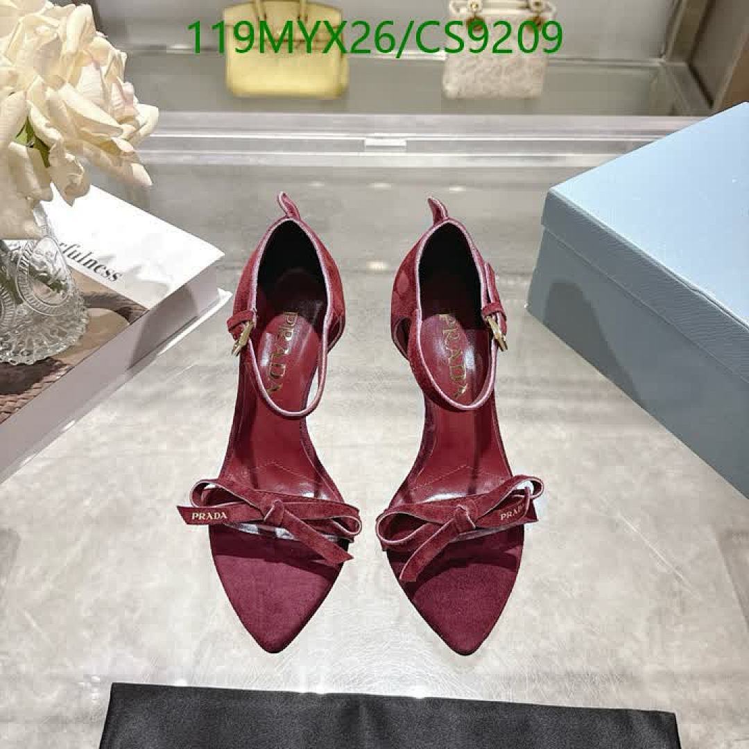 Prada-Women Shoes Code: CS9209 $: 119USD