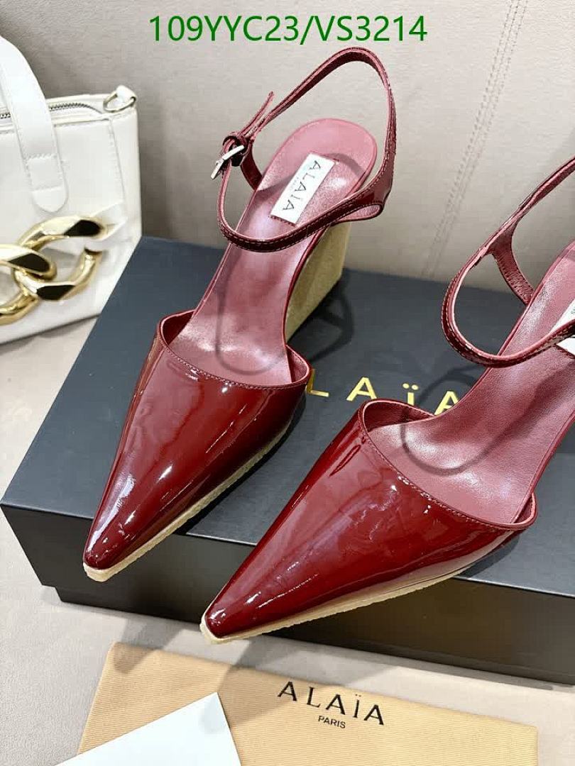 Alaia-Women Shoes Code: VS3214 $: 109USD
