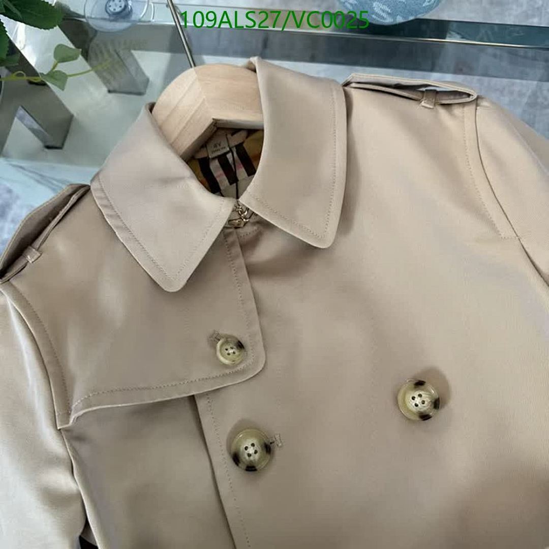 Burberry-Kids Clothing Code: VC0025 $: 109USD