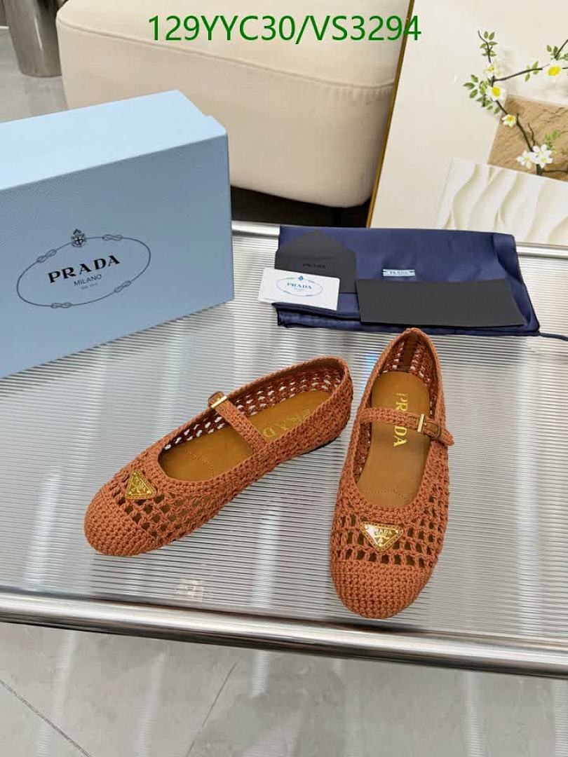 Prada-Women Shoes Code: VS3294 $: 129USD