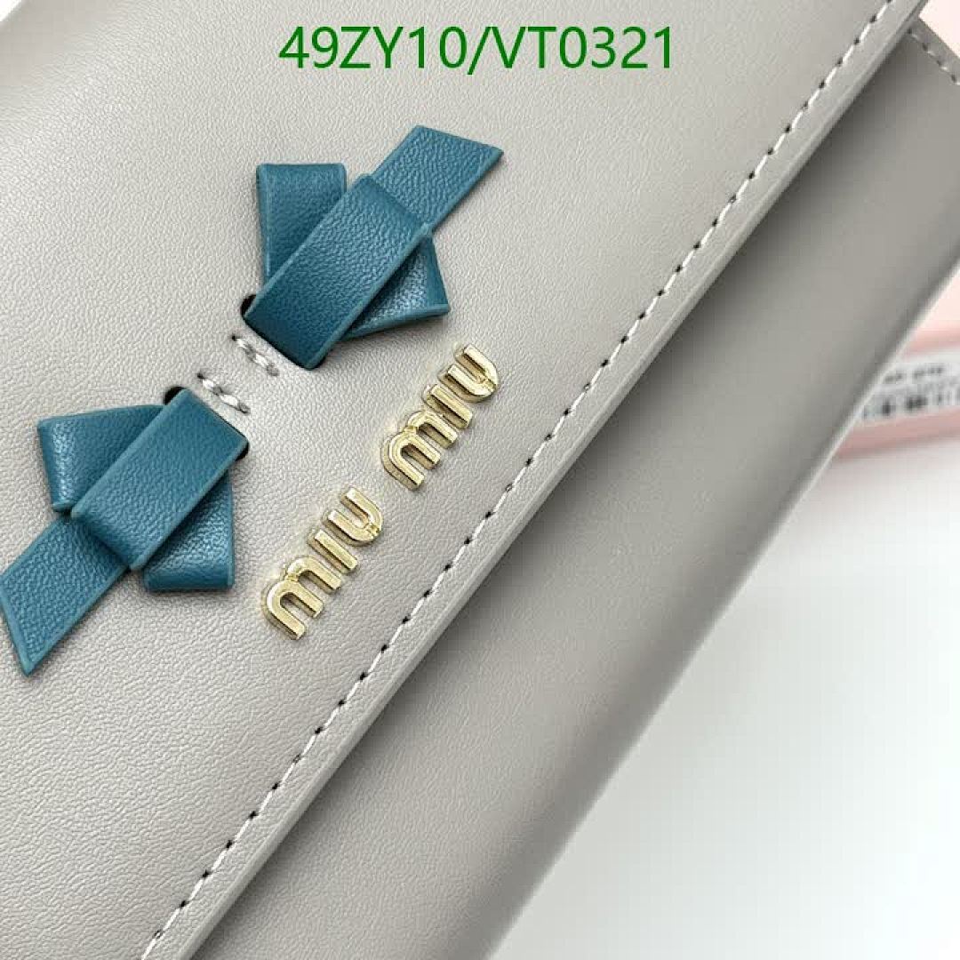 Miu Miu-Wallet-4A Quality Code: VT0321 $: 49USD