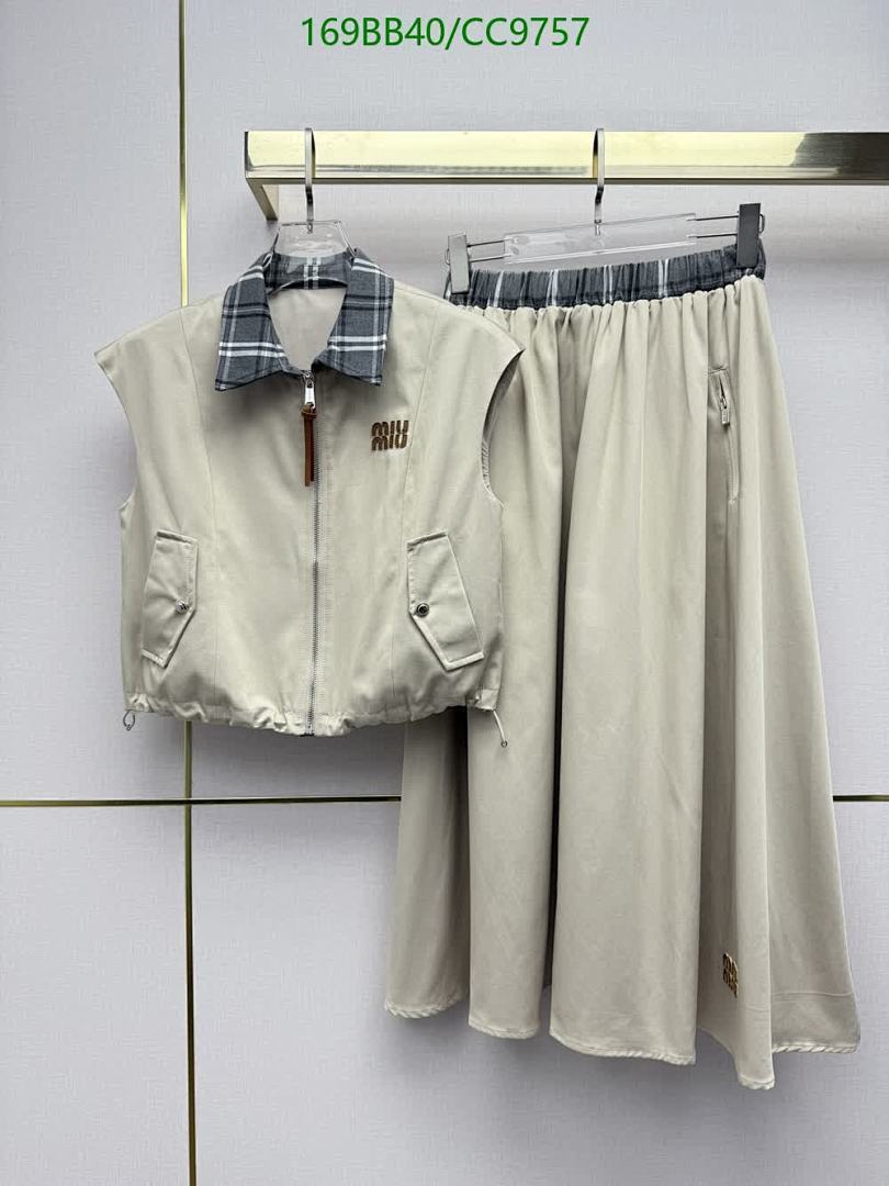 Miu Miu-Clothing Code: CC9757 $: 169USD