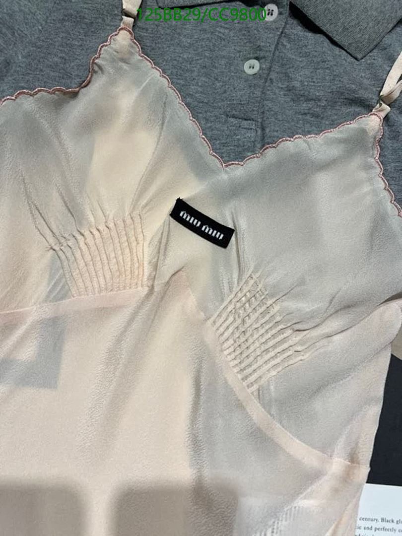 Miu Miu-Clothing Code: CC9800 $: 125USD