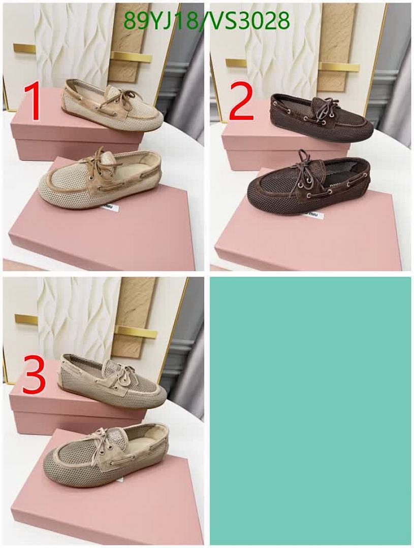 Miu Miu-Women Shoes Code: VS3028 $: 89USD