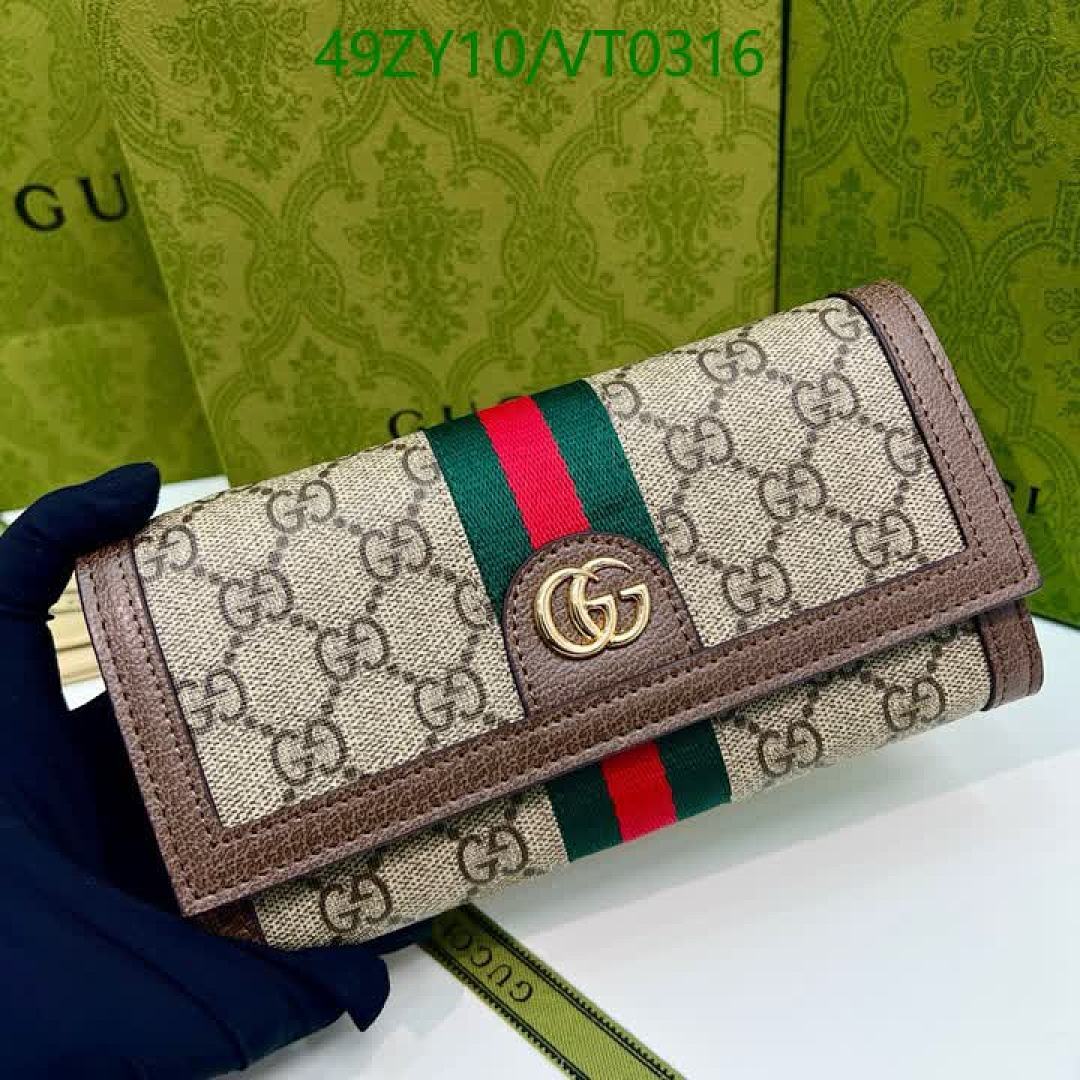 Gucci-Wallet-4A Quality Code: VT0316 $: 49USD