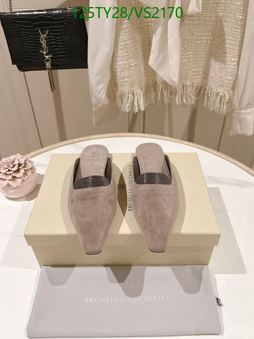 Brunello Cucinelli-Women Shoes Code: VS2170 $: 125USD