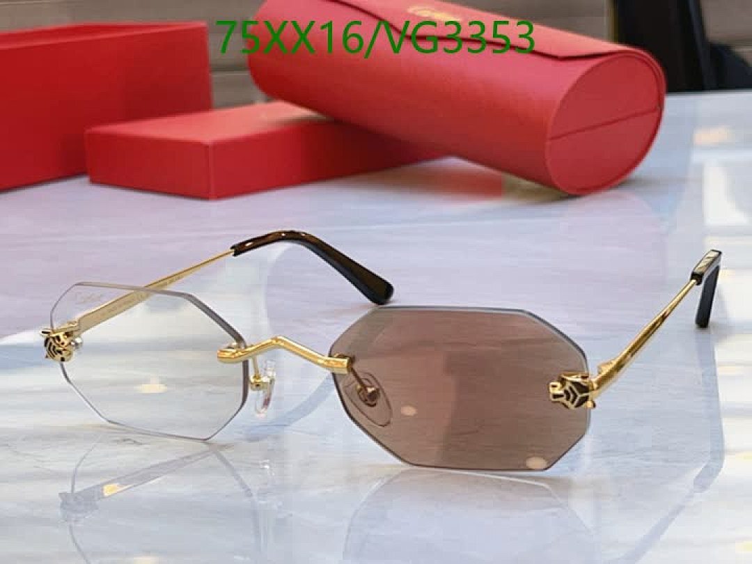 Cartier-Glasses Code: VG3353 $: 75USD