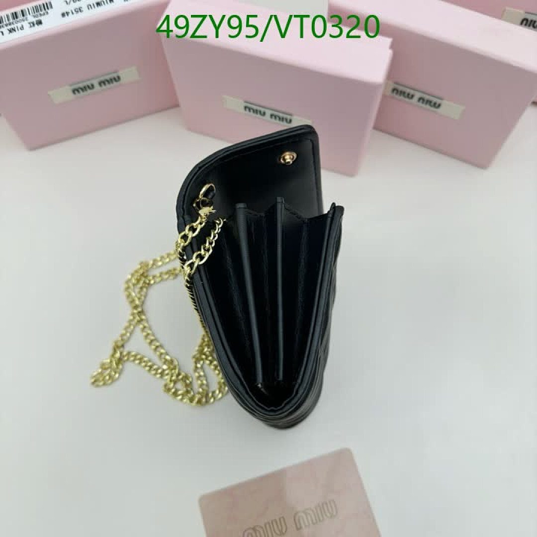 Miu Miu-Wallet-4A Quality Code: VT0320 $: 49USD