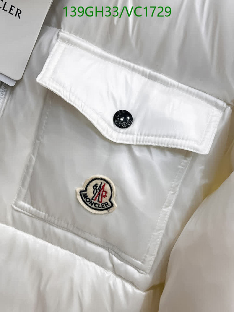 Moncler-Down jacket Women Code: VC1729 $: 139USD