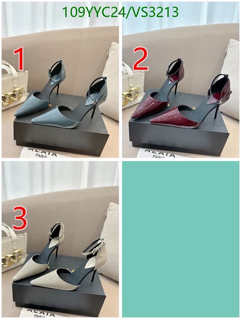 Alaia-Women Shoes Code: VS3213 $: 109USD
