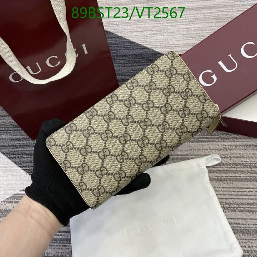 Gucci-Wallet Mirror Quality Code: VT2567 $: 89USD
