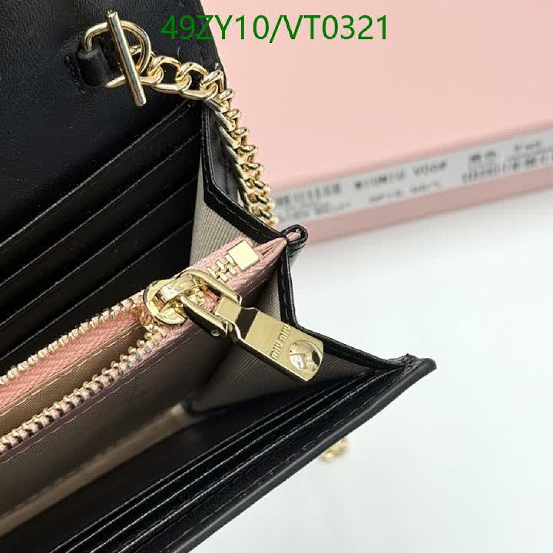 Miu Miu-Wallet-4A Quality Code: VT0321 $: 49USD