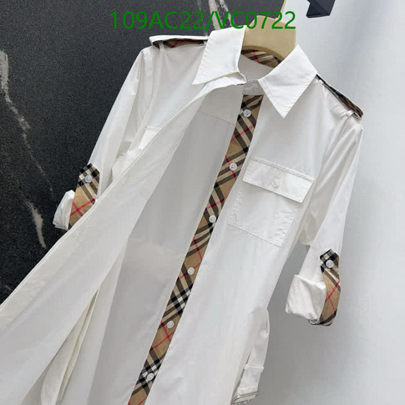 Burberry-Clothing Code: VC0722 $: 109USD