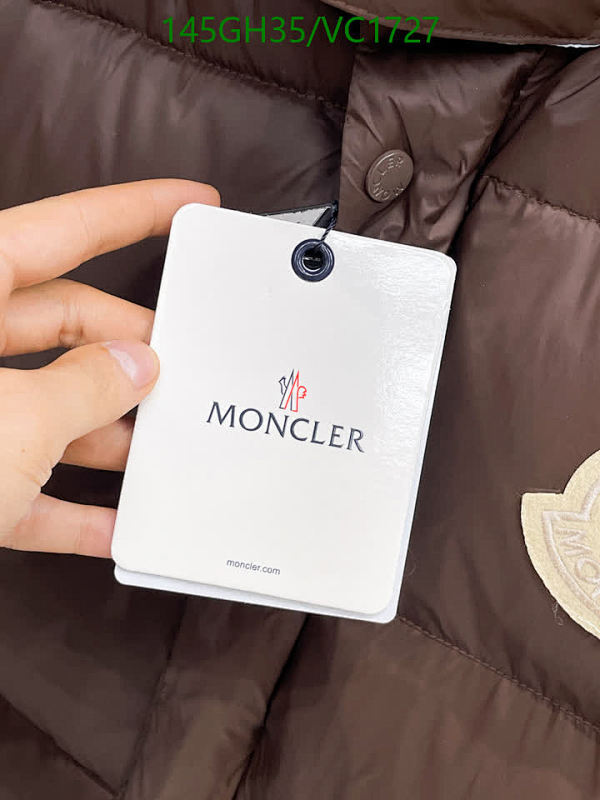Moncler-Down jacket Women Code: VC1727 $: 145USD
