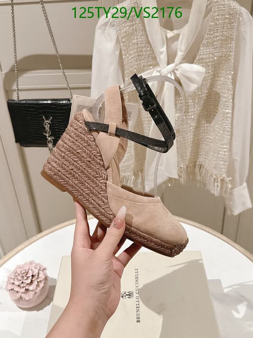 Brunello Cucinelli-Women Shoes Code: VS2176 $: 125USD