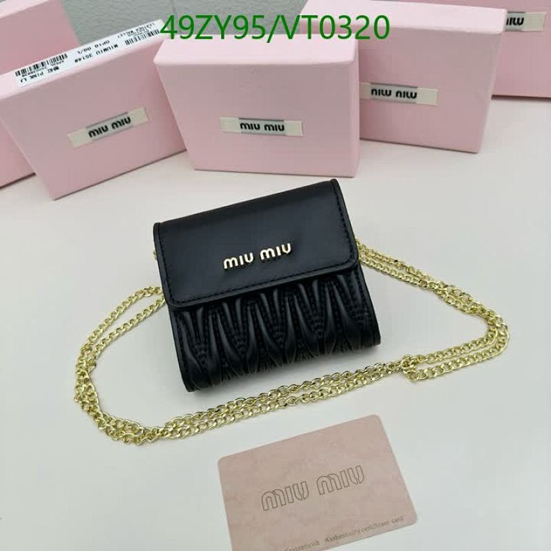 Miu Miu-Wallet-4A Quality Code: VT0320 $: 49USD