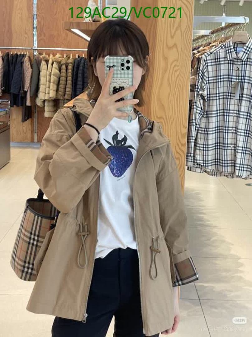 Burberry-Clothing Code: VC0721 $: 129USD