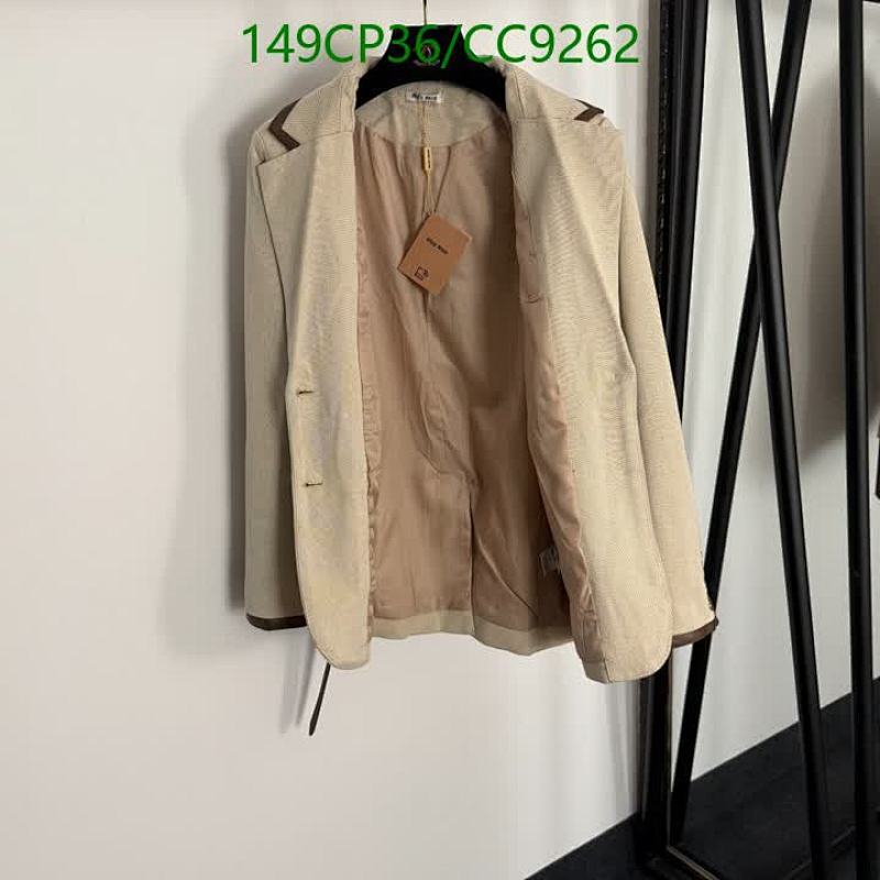 Miu Miu-Clothing Code: CC9262 $: 149USD