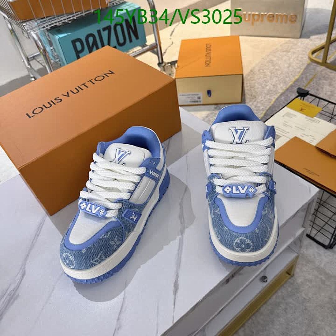 LV-Men shoes Code: VS3025 $: 145USD