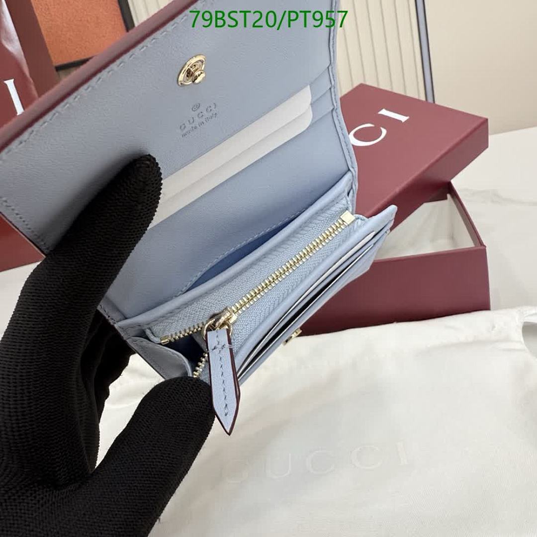 Gucci-Wallet Mirror Quality Code: PT957 $: 79USD
