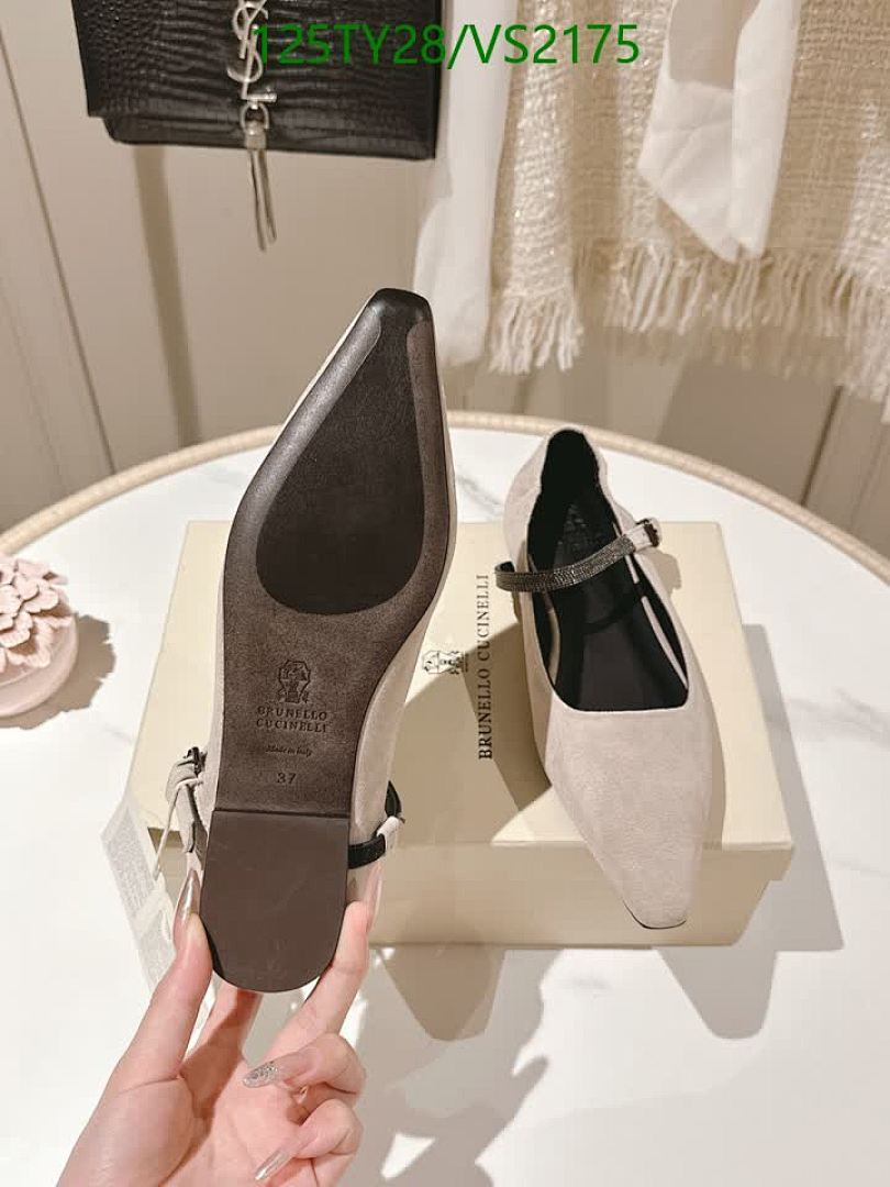 Brunello Cucinelli-Women Shoes Code: VS2175 $: 125USD