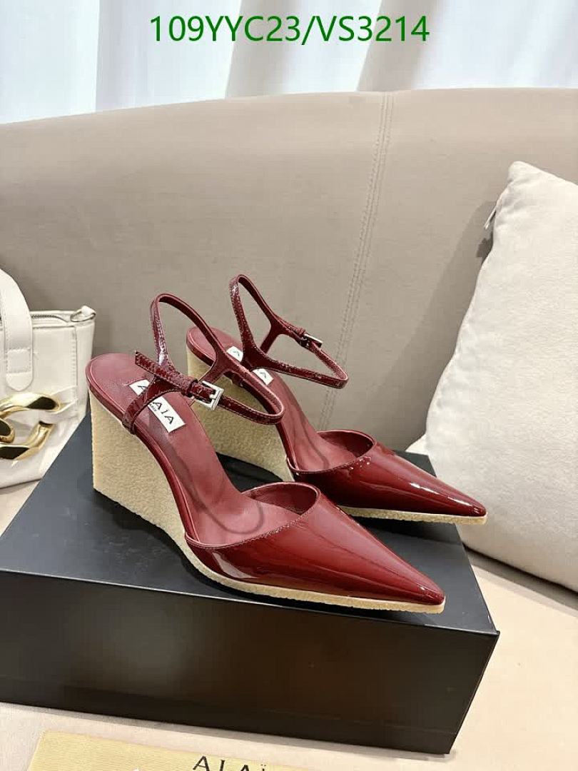 Alaia-Women Shoes Code: VS3214 $: 109USD