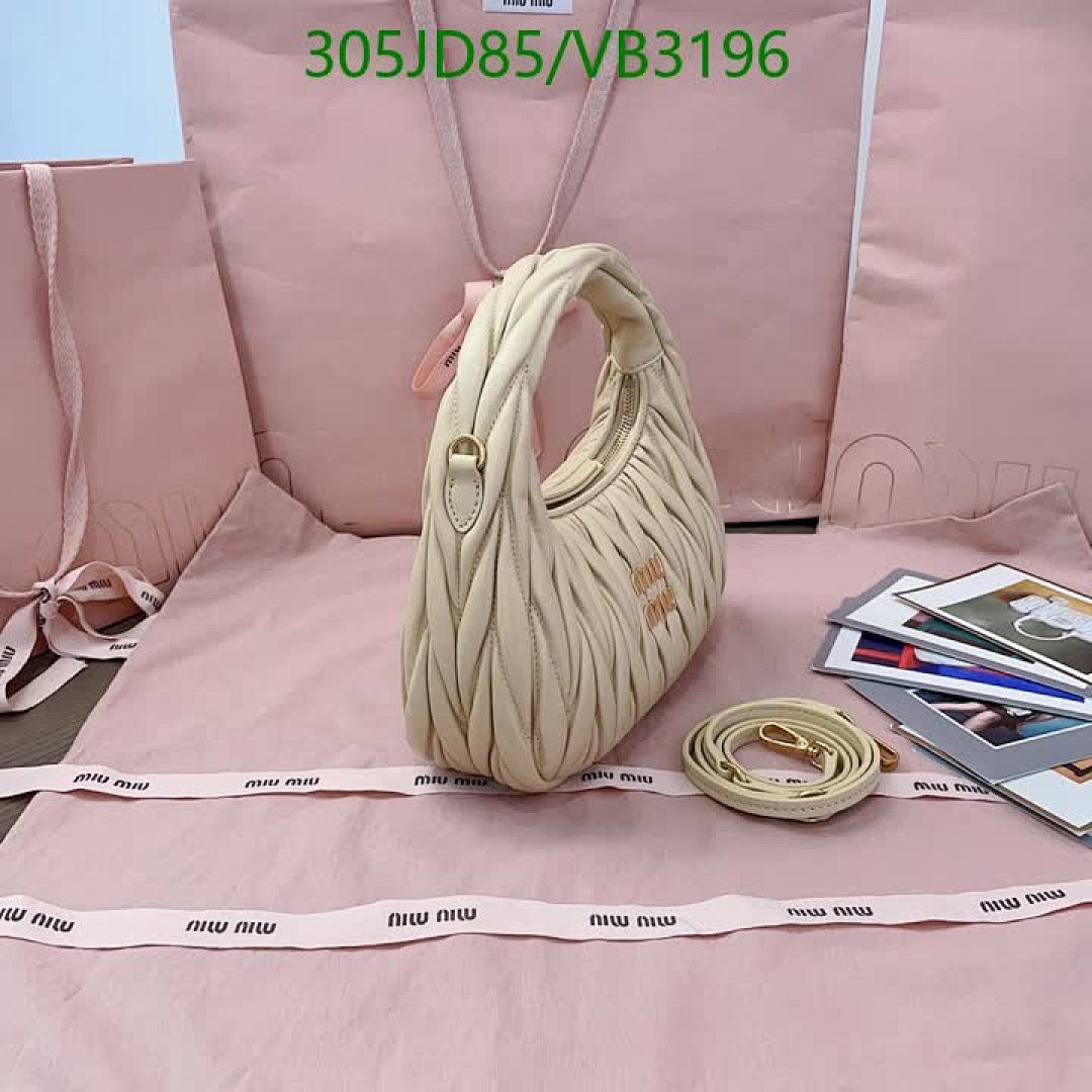 Miu Miu-Bag-Mirror Quality Code: VB3196 $: 305USD