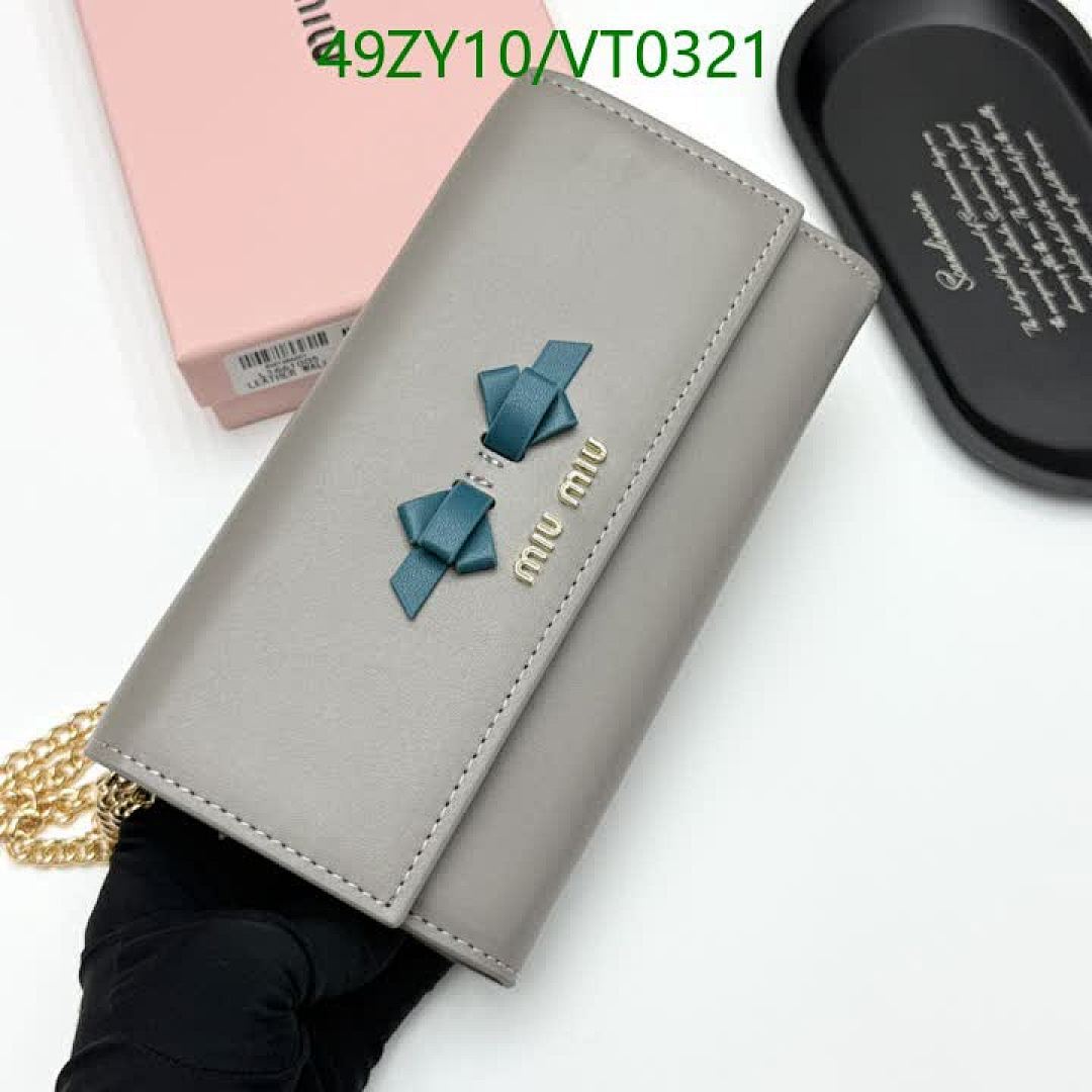 Miu Miu-Wallet-4A Quality Code: VT0321 $: 49USD