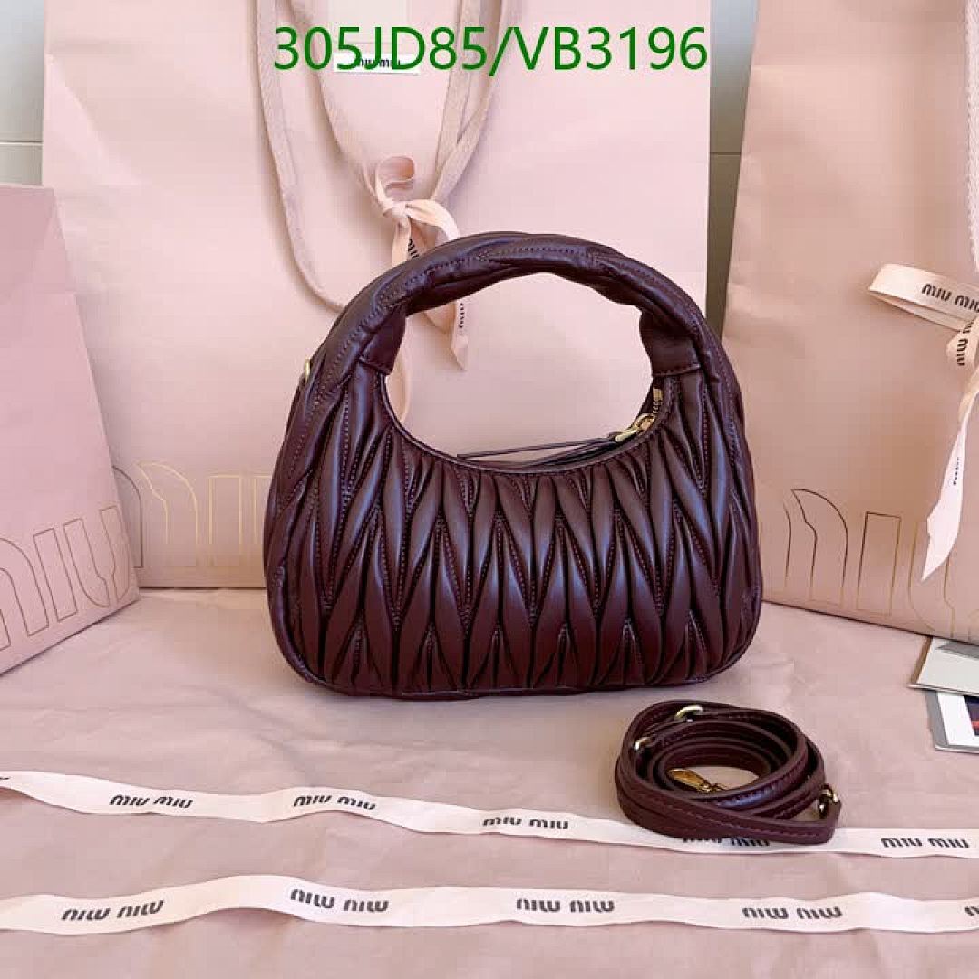 Miu Miu-Bag-Mirror Quality Code: VB3196 $: 305USD