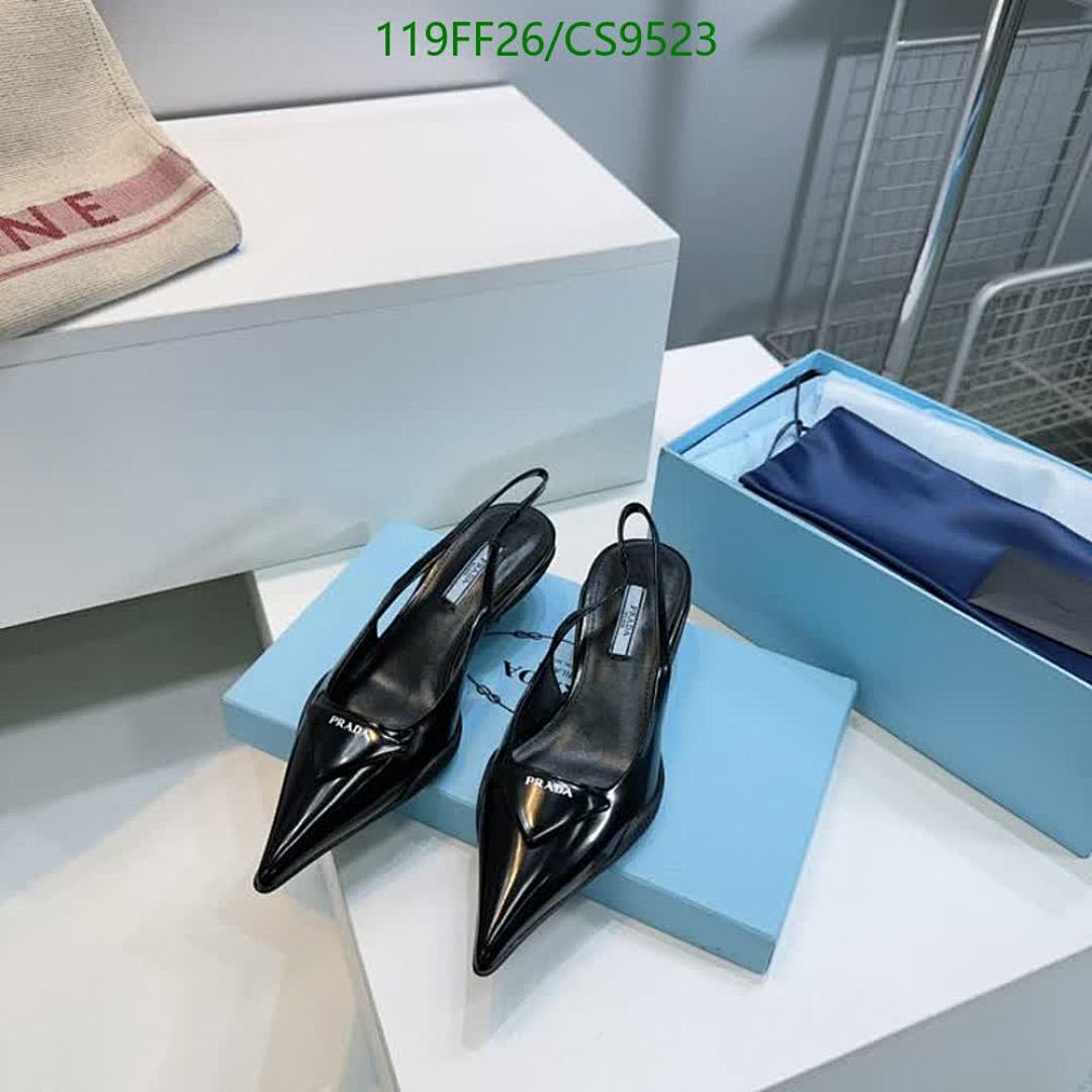 Prada-Women Shoes Code: CS9523 $: 119USD