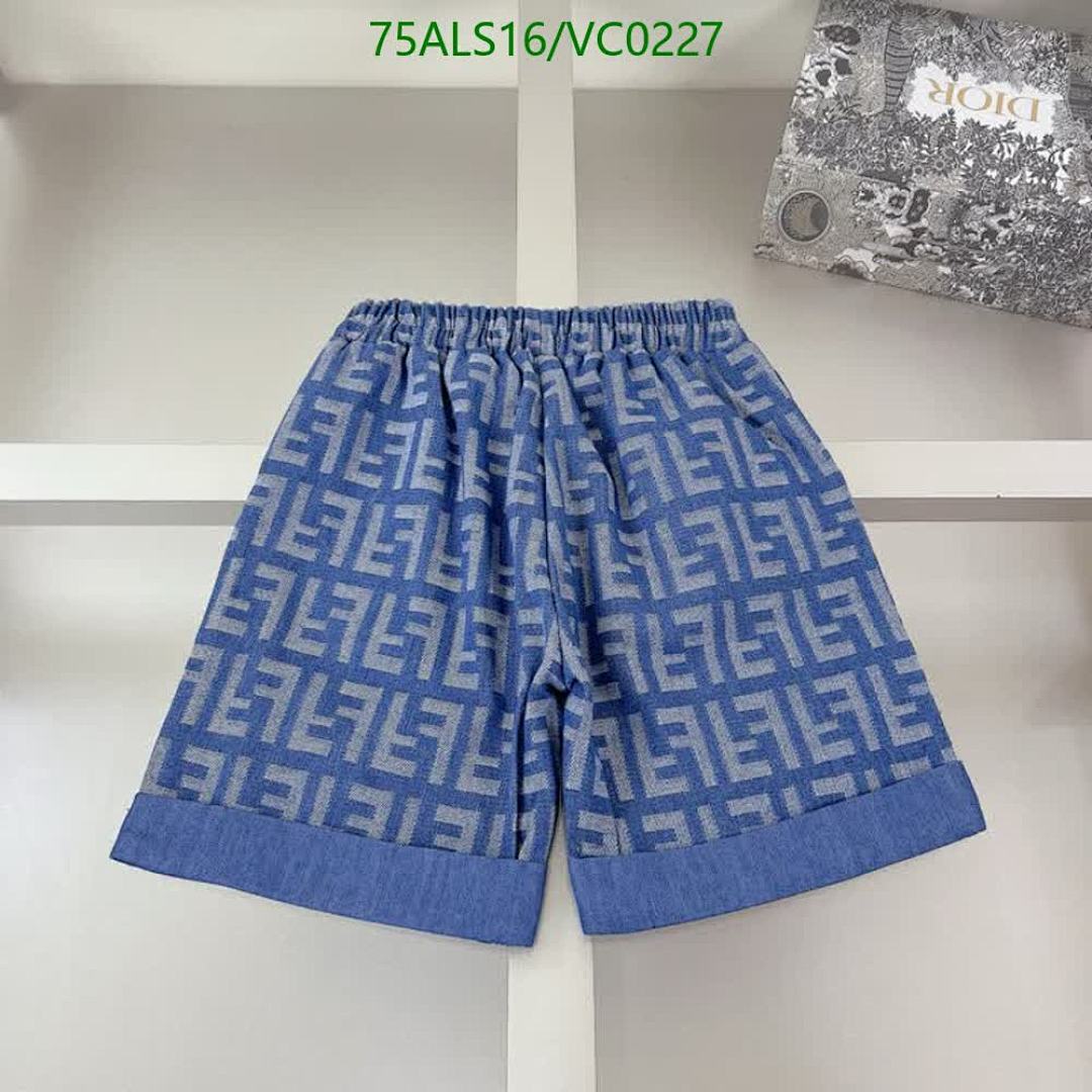 Fendi-Kids clothing Code: VC0227 $: 75USD