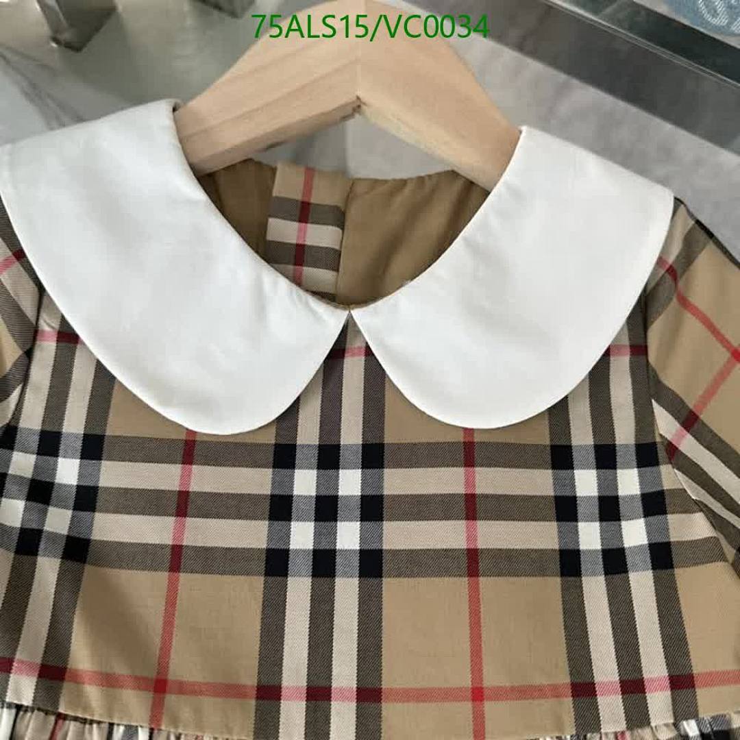 Burberry-Kids Clothing Code: VC0034 $: 75USD