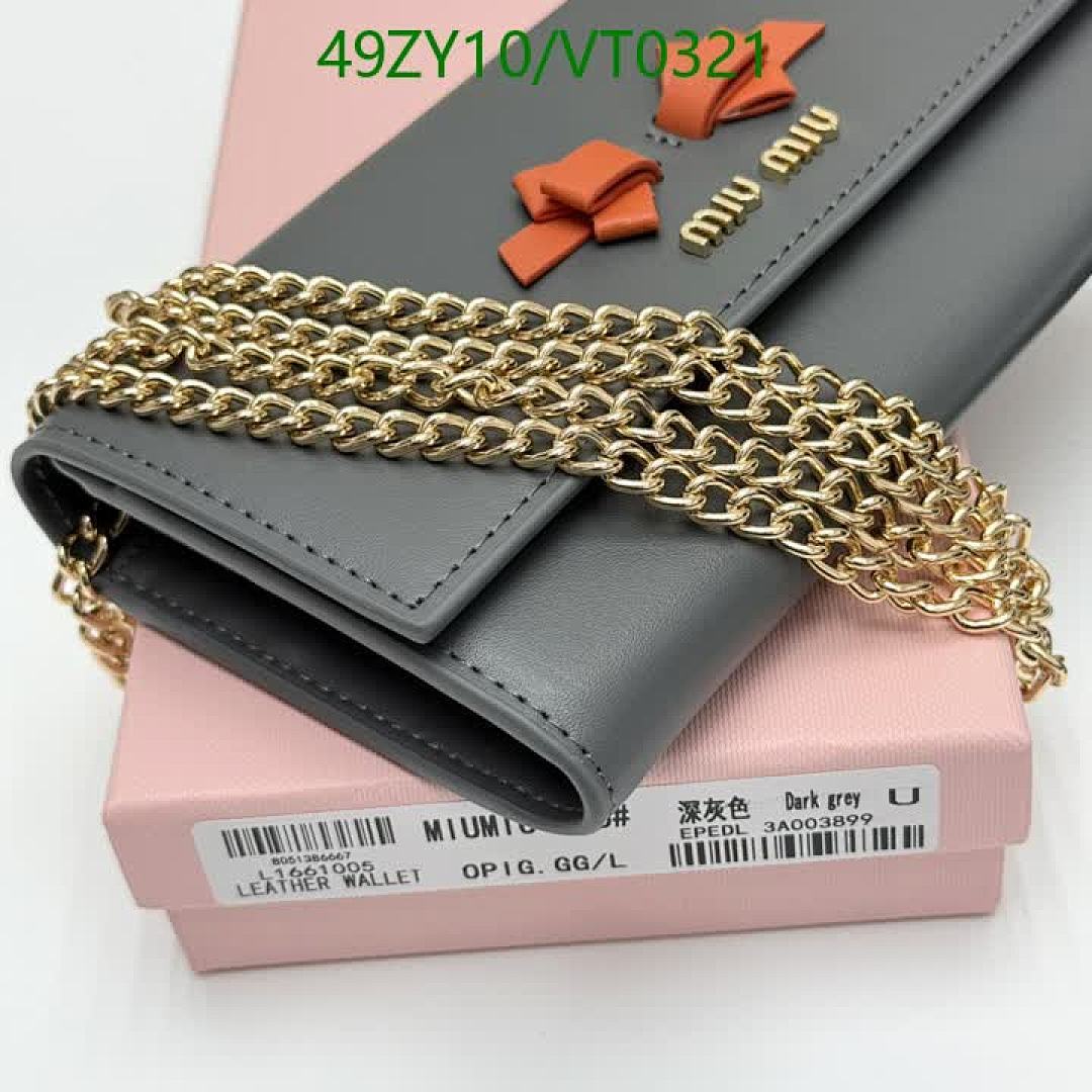 Miu Miu-Wallet-4A Quality Code: VT0321 $: 49USD
