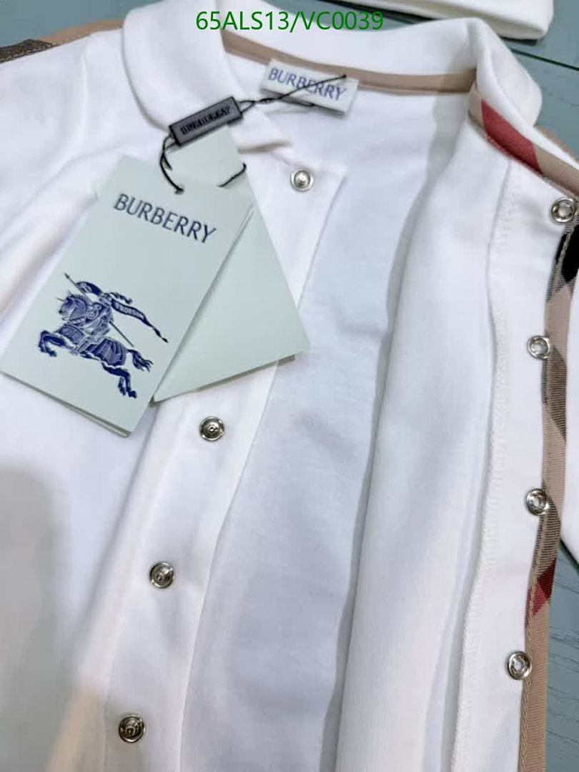 Burberry-Kids Clothing Code: VC0039 $: 65USD