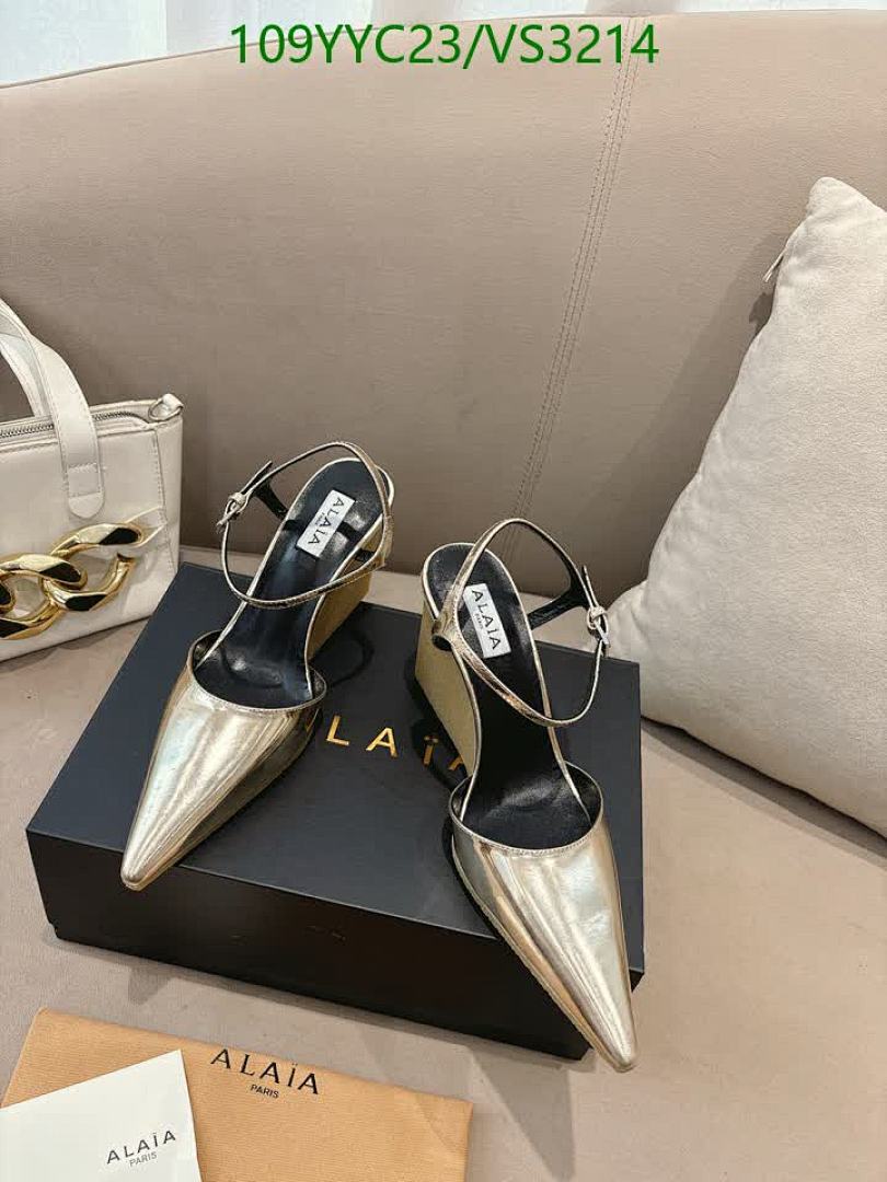 Alaia-Women Shoes Code: VS3214 $: 109USD