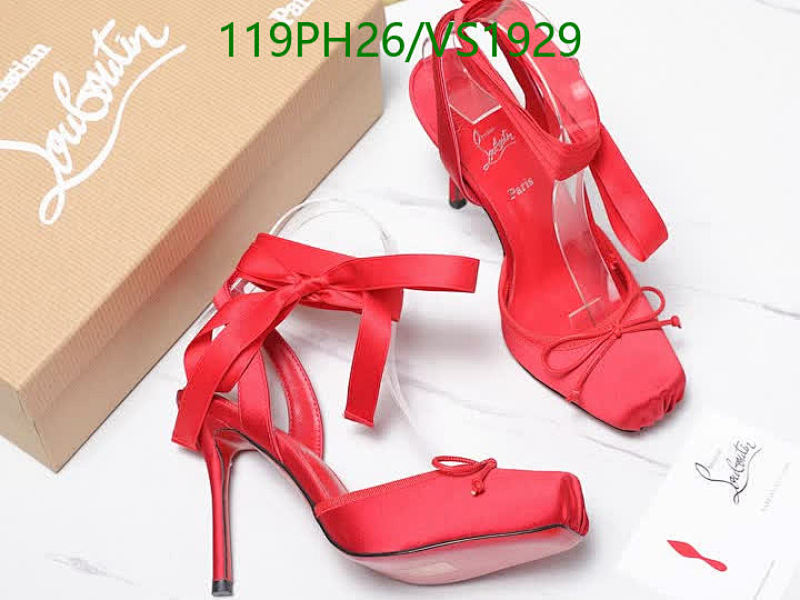 Christian Louboutin-Women Shoes Code: VS1929 $: 119USD