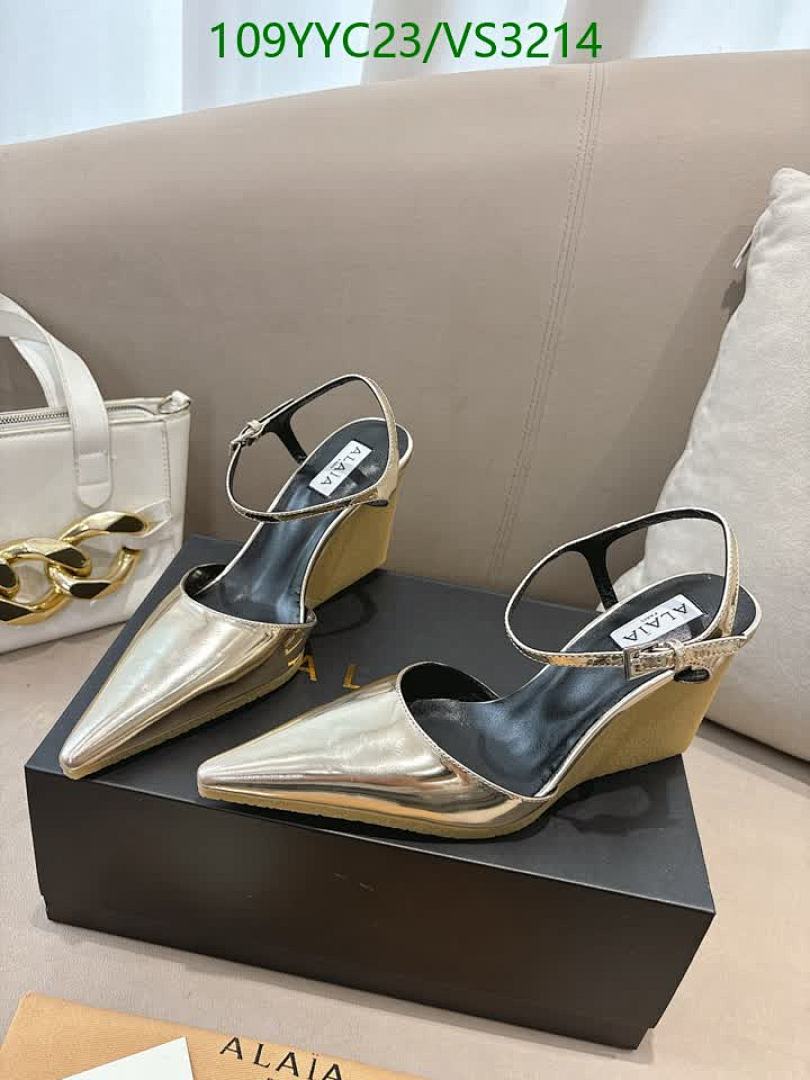 Alaia-Women Shoes Code: VS3214 $: 109USD